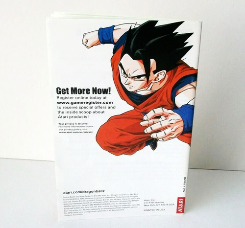 Dragon Ball Z Budokai Tenkaichi 3 Estuche Y Manual Premium