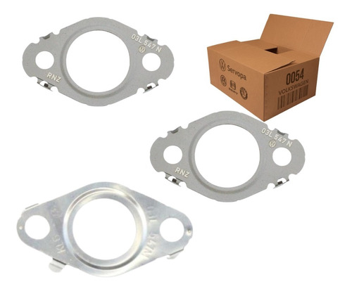 Kit Juntas Vedação Superior Válvula Egr Amarok Original Vw