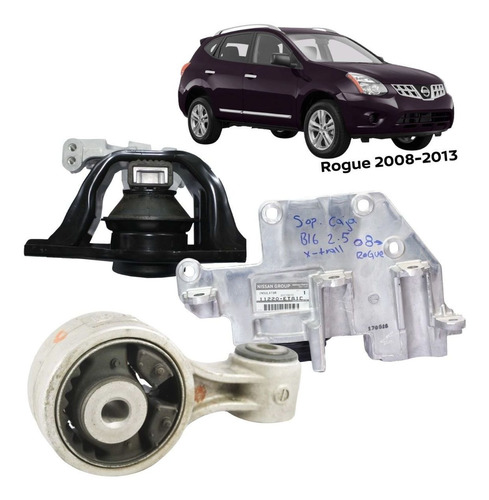 Soportes Caja Vel Y Motor Rogue 2008-2013 Nissan