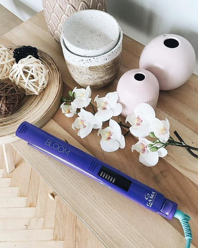 Plancha de cabello GA.MA Italy Bloom Elegance Led violeta 100V/240V