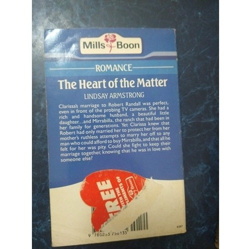 The Heart Of The Matter. Lindsay Armstrong (Usado)
