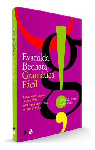 Gramática fácil, de Bechara, Evanildo. Editora Nova Fronteira Participações S/A, capa mole em português, 2021