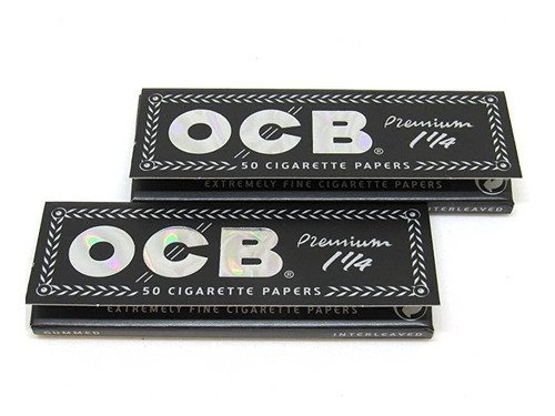 Imagen 3 de 3 de Rolling Paper Ocb 1.1/4 50 Hojas Caja Hecho France