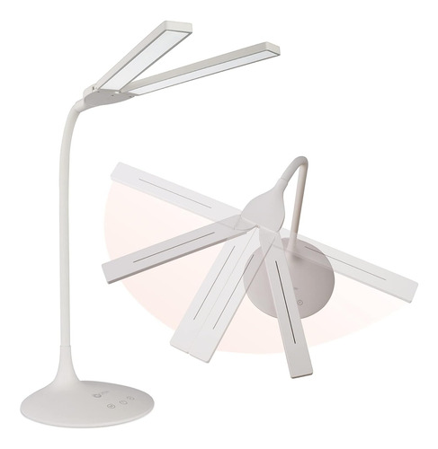 Lámpara De Escritorio Led Pivot - 3 Modos De Color, Te...