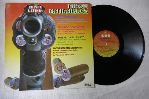 Vinyl Vinilo Lp Acetato Tiros Bailables Chispa Latina Vol 6