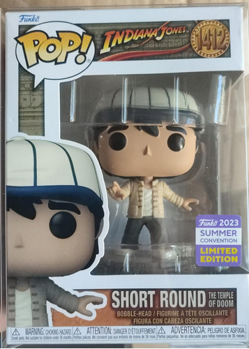 Funko Pop! Indiana Jones #1412: Short Round The Temple Of Do