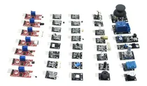 Comprar Kit 37 Sensores Para Arduino Y Raspberry Pi En Caja Plástica