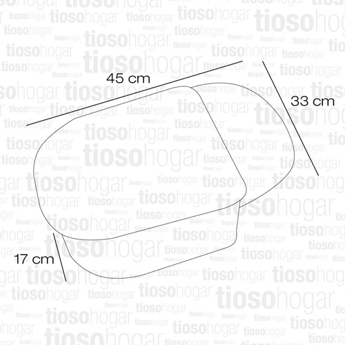 Piletin Canasto Cocina Piaclu Johnson Abs Luxor Sin Interes