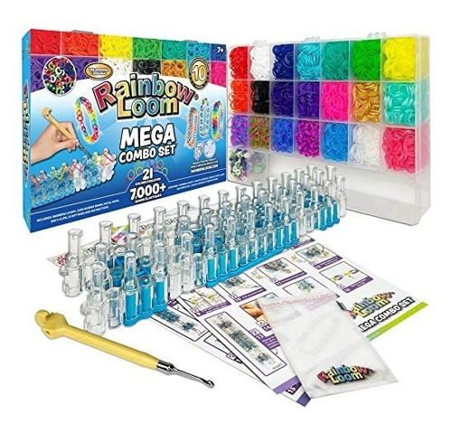 Manualidades - Conjunto Mega Combo Rainbow Loom