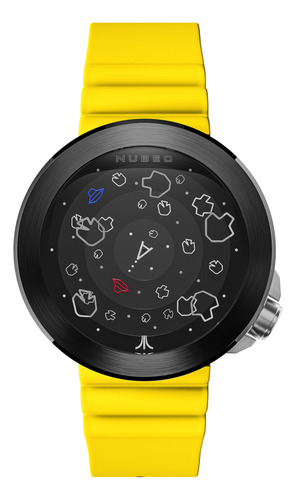 Reloj Hombre Nubeo Celestial Nb-6111-03 Edición Limitada Correa Celestial Citrine