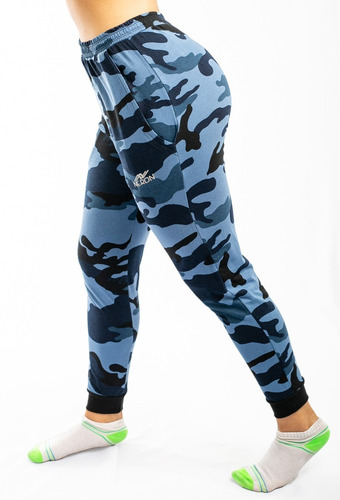 Imagen 4 de 8 de Jogger Neron Camuflado Atrevido Mujer: Rústico Deportivo