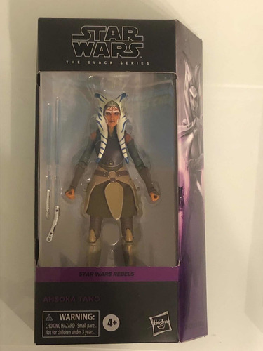 Darth Vader Y Ashoka Tano Black Series Hasbro (Usado)