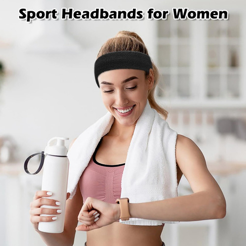 Juego De Bandas Para El Sudor,diadema Deportiva Para Hombres