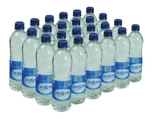 Agua Cristal 600 Ml X 24 Und. - mL a $2