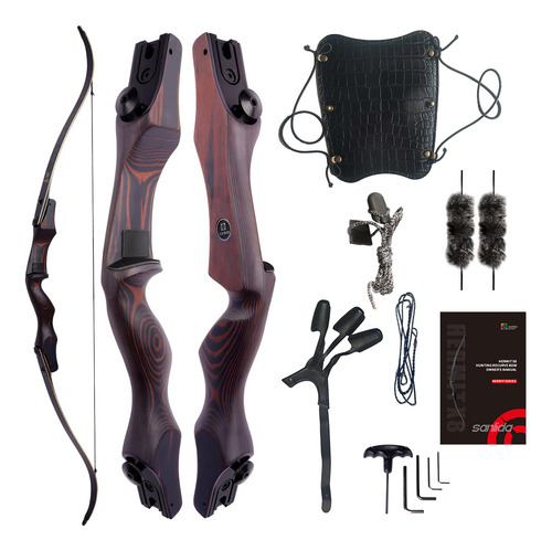 Arco Recurvo Sanlida Hermit X8 Ilf 50lbs