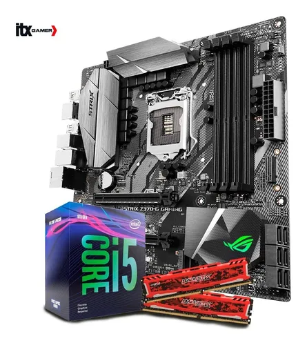 Kit Asus Rog Strix Z370-g + Intel Core I5 9400f + 16gb Ddr4