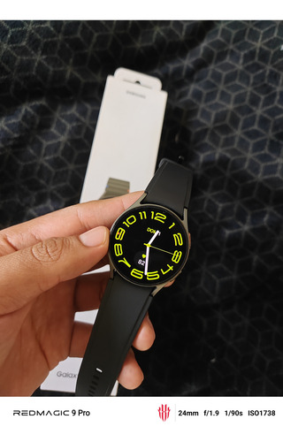 Samsung Galaxy Watch 7 Negro Mesh Negro Gris Oscuro (Usado)