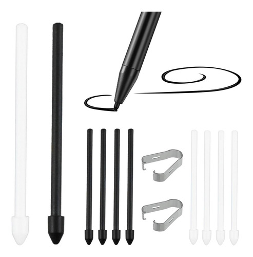 Ubanu 10 Pcs Nibs Stylus, S Pen Hard Nibs Reemplazo, S De De