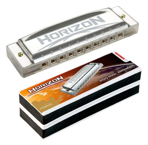 Armonica Hohner Horizon Diatonica Blusera En Do C Garantia