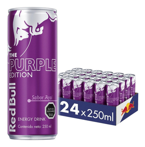 Red Bull Bebida Energética Pack 24 Latas Acaí 250Ml