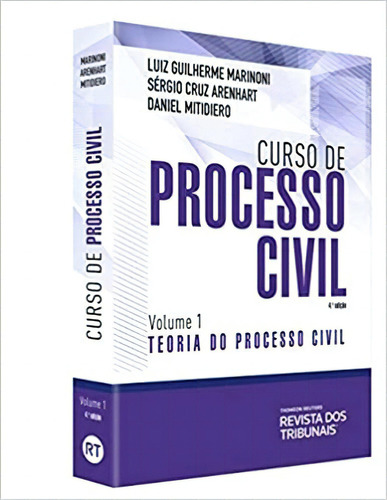 Curso De Processo Civil - Vol. 1, De Luiz Guilherme Marinoni. Editora Rt Em Português