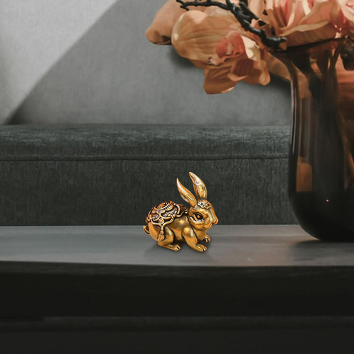 Estatua De Conejo, Figuritas De Conejo, Mini Adorno De