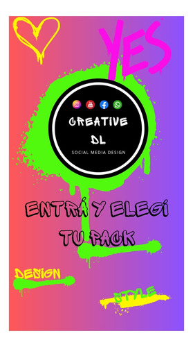 Pack5 Community Manager 8 Reels, 60 Historias, 10 Posteos