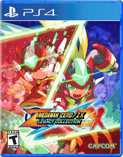 Megaman Zero Zx Legacy Collection Ps4 Mega Man Mídia Física