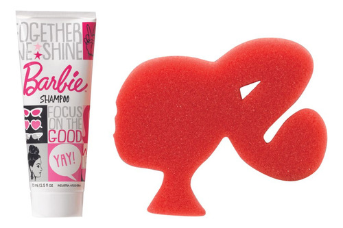 Barbie Kit Barbie Shampoo + Esponja 2 Unid