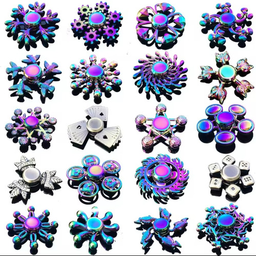Hand Spinner Fidget Martelo Mjonir Thor Giratório Metal Spinner Tridente