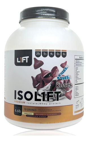 Isol1ft Premium Whey Protein Isolate Vainilla Chocolate 70 S