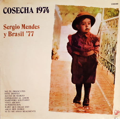 Sergio Mendes Y Brasil 77 - Cosecha 74 2 R Lp