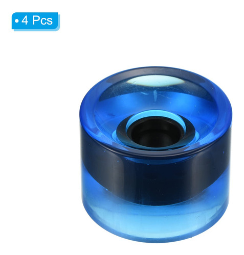 Ruedas Patikil 78a Longboard Soft Cruiser Reemplazo Pu Azul Diseño