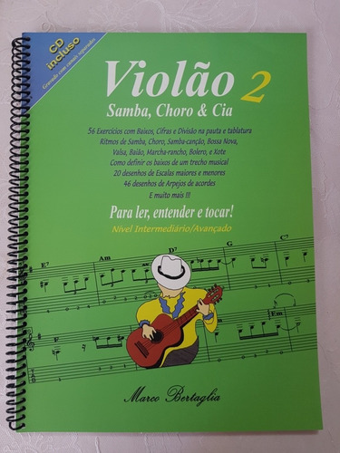 Método: Violão: Samba, Choro E Cia Volume 2
