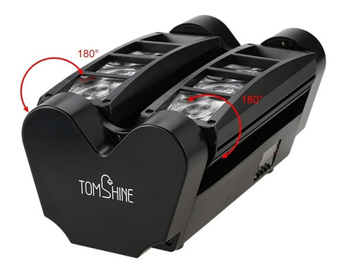 Imagen 4 de 6 de Reflector De Luces Tomshine Dmx512 30w Cabezal Móvil Ee. Uu.