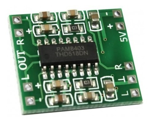 Imagen 2 de 5 de 5 Unidades Modulo Pam8403 3w Amplificador Audio Stereo