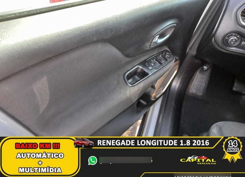 Imagem 13 de 15 de Jeep Renegade Longitude 1.8 Flex Automatico 2016