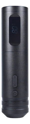 Máquina Pen Rotativa Para Tattoo Modelo Thumb V8 Poseidon Cor Preto
