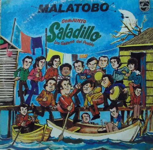 Lp Vinilo Grupo  Saladillo 1976 Malatobo Al 100%