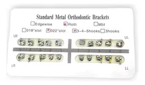 Comprar 10 Kits Brackets Standard Roth 0.22 Hooks 3-4-5