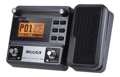 Pedal de efeito Mooer GE100 preto
