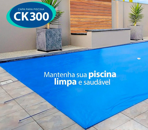Imagem 2 de 6 de Lona Para Piscina 8,5x4,5 Mt Térmica + Proteção Sujeira
