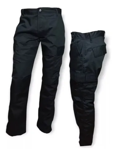 Pantalón tactico negro hotsell