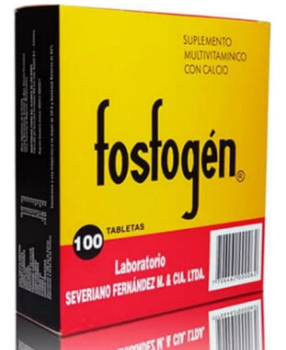 Fosfogen X 100 Tabletas - Unida - Unidad a $600