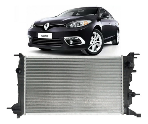 Radiador Renault Fluence 2.0 2011 2012 2013 2014 2015 Aut