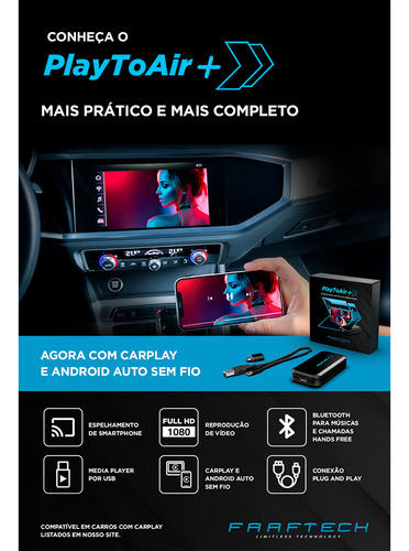 Espelhamento Sem Fio Smartphone Hyundai Creta 2024 2025