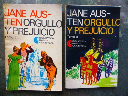 Orgullo Y Prejuicio - 2 Tomos - Jane Austen - Ceal - 1969