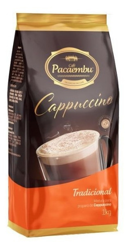 Imagem 1 de 1 de Cappuccino Tradicional Pacaembu 1kg Pacote