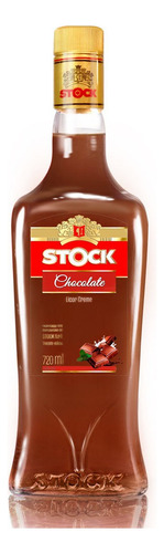 Licor Stock Chocolate 720ml - 100% De Leite E Cacau Natural