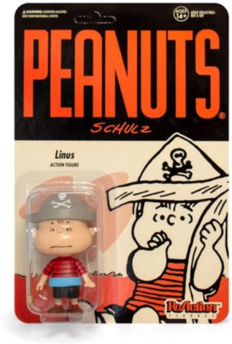 Linus Peanuts Super 7 Reaction Figura Snoopy